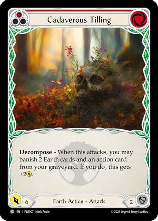 Cadaverous Tilling (Red) (FLR007) [Blitz Deck: Rosetta - Florian] - Deck Out Gaming