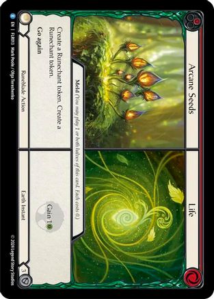 Arcane Seeds // Life (FLR013) [Blitz Deck: Rosetta - Florian] - Deck Out Gaming