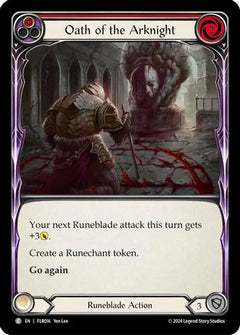 Oath of the Arknight (Red) (FLR016) [Blitz Deck: Rosetta - Florian] - Deck Out Gaming