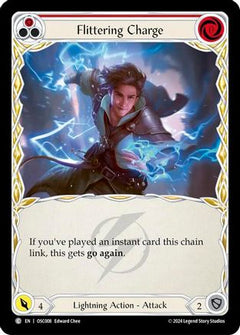 Flittering Charge (Red) (OSC008) [Blitz Deck: Rosetta - Oscilio] - Deck Out Gaming