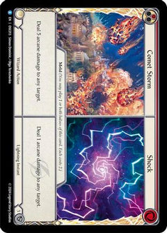 Comet Storm // Shock (OSC013) [Blitz Deck: Rosetta - Oscilio] - Deck Out Gaming