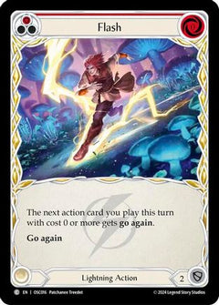 Flash (Red) (OSC016) [Blitz Deck: Rosetta - Oscilio] - Deck Out Gaming