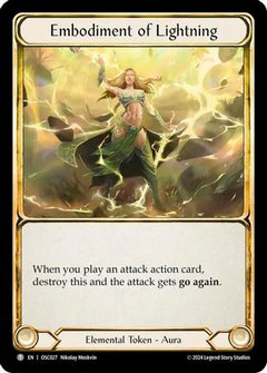 Embodiment of Lightning (OSC027) [Blitz Deck: Rosetta - Oscilio] - Deck Out Gaming