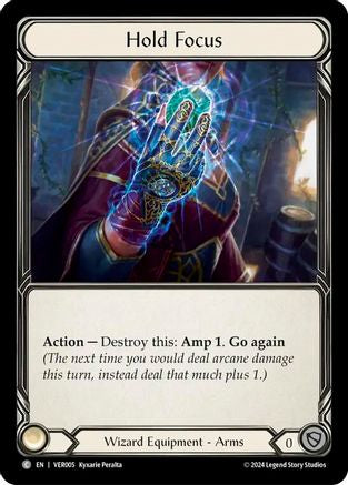 Hold Focus (VER005) [Blitz Deck: Rosetta - Verdance] - Deck Out Gaming