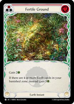 Fertile Ground (Red) (VER016) [Blitz Deck: Rosetta - Verdance] - Deck Out Gaming