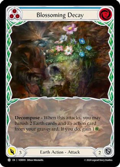 Blossoming Decay (Blue) (VER019) [Blitz Deck: Rosetta - Verdance] - Deck Out Gaming