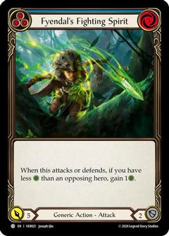 Fyendal's Fighting Spirit (Blue) (VER021) [Blitz Deck: Rosetta - Verdance] - Deck Out Gaming