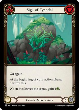 Sigil of Fyendal (VER027) [Blitz Deck: Rosetta - Verdance] - Deck Out Gaming