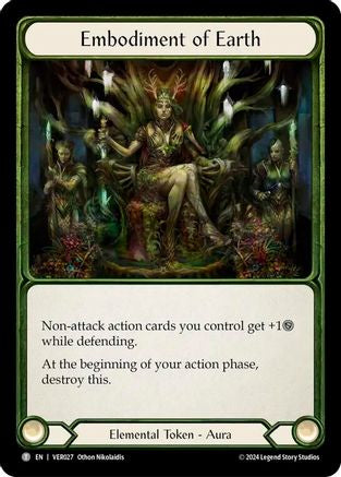 Embodiment of Earth (VER026) [Blitz Deck: Rosetta - Verdance] - Deck Out Gaming