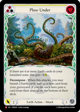Plow Under (ROS032) [Rosetta] Rainbow Foil - Deck Out Gaming
