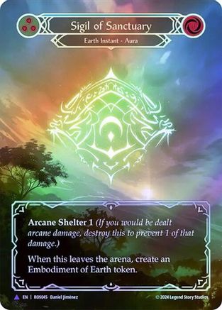 Sigil of Sanctuary (Marvel) (ROS045) [Rosetta] Cold Foil - Deck Out Gaming