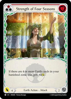 Strength of Four Seasons (Red) (ROS058) [Rosetta] - Deck Out Gaming