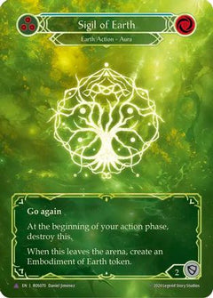 Sigil of Earth (Marvel) (ROS070) [Rosetta] Cold Foil - Deck Out Gaming