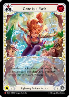Gone in a Flash (Extended Art) (ROS076) [Rosetta] Rainbow Foil - Deck Out Gaming