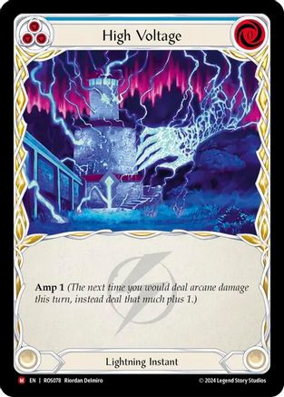High Voltage (ROS078) [Rosetta] Rainbow Foil - Deck Out Gaming