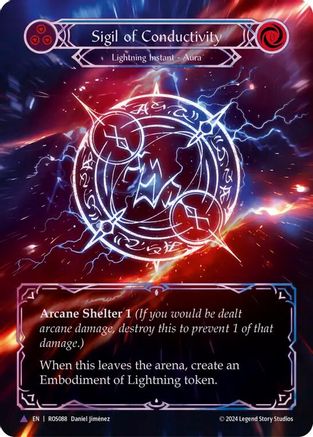 Sigil of Conductivity (Marvel) (ROS088) [Rosetta] Cold Foil - Deck Out Gaming