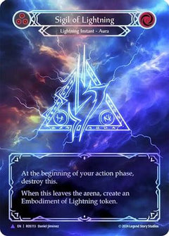 Sigil of Lightning (Marvel) (ROS113) [Rosetta] Cold Foil - Deck Out Gaming