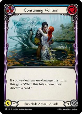Consuming Volition (Blue) (ROS139) [Rosetta] - Deck Out Gaming