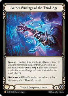Aether Bindings of the Third Age (ROS163) [Rosetta] Rainbow Foil - Deck Out Gaming