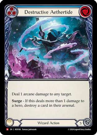 Destructive Aethertide (ROS166) [Rosetta] Rainbow Foil - Deck Out Gaming
