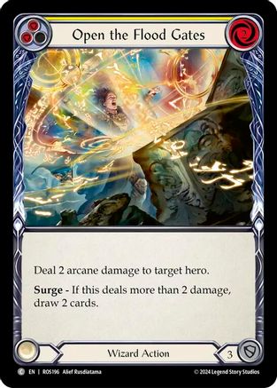 Open the Flood Gates (Yellow) (ROS196) [Rosetta] - Deck Out Gaming