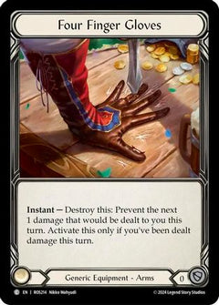 Four Finger Gloves (ROS214) [Rosetta] Cold Foil - Deck Out Gaming
