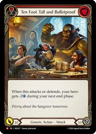 Ten Foot Tall and Bullet Proof (ROS217) [Rosetta] Rainbow Foil - Deck Out Gaming