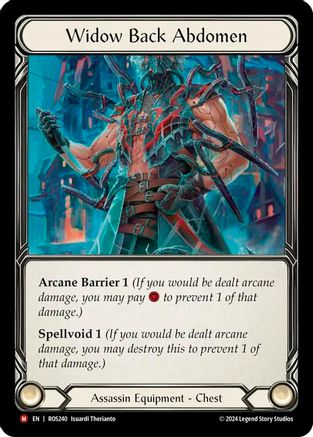 Widow Back Abdomen (ROS240) [Rosetta] - Deck Out Gaming