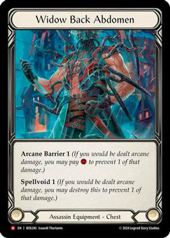 Widow Back Abdomen (ROS240) [Rosetta] Cold Foil - Deck Out Gaming