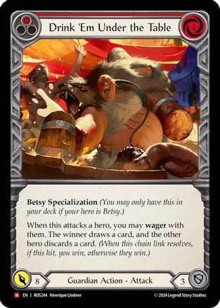 Drink 'Em Under the Table (ROS244) [Rosetta] Rainbow Foil - Deck Out Gaming