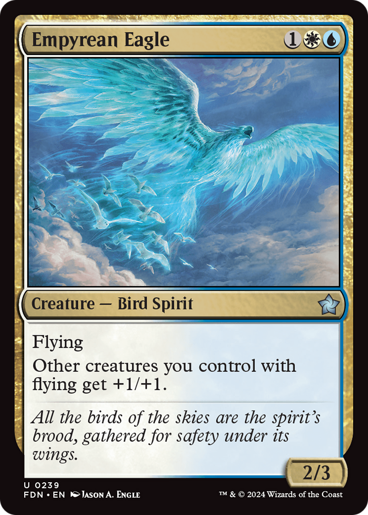 Empyrean Eagle (239) [Foundations] - Deck Out Gaming