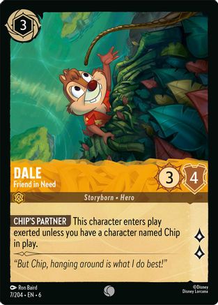 Dale - Friend in Need (7/204) [Azurite Sea] - Deck Out Gaming