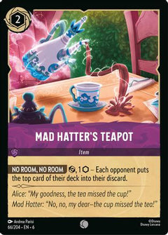 Mad Hatter's Teapot (66/204) [Azurite Sea] - Deck Out Gaming
