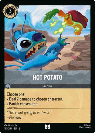 Hot Potato (195/204) [Azurite Sea] Cold Foil - Deck Out Gaming