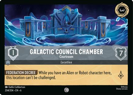 Galactic Council Chamber - Courtroom (204/204) [Azurite Sea] - Deck Out Gaming