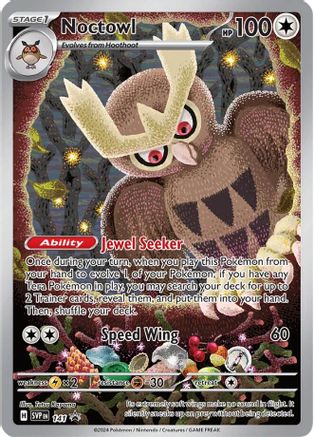 Noctowl - 141 (141) [SV: Scarlet & Violet Promo Cards] Holofoil - Deck Out Gaming