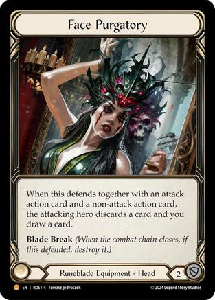 Face Purgatory (ROS114) [Rosetta] Rainbow Foil - Deck Out Gaming