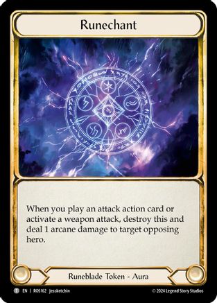 Runechant (Lightning) (ROS162) [Rosetta] - Deck Out Gaming