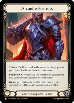 Arcanite Fortress (ROS211) [Rosetta] Rainbow Foil - Deck Out Gaming