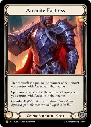 Arcanite Fortress (ROS211) [Rosetta] Rainbow Foil - Deck Out Gaming
