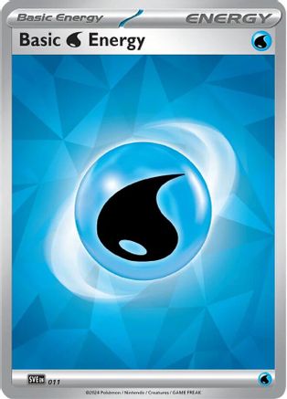 Basic Water Energy - 011 (11) [SVE: Scarlet & Violet Energies] - Deck Out Gaming