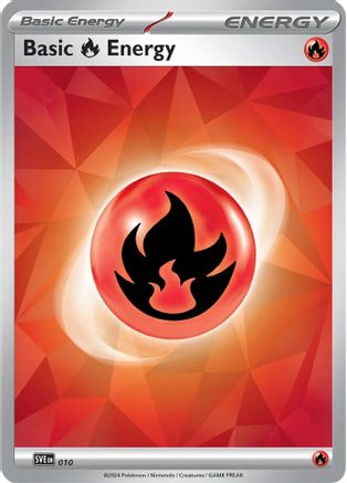 Basic Fire Energy - 010 (10) [SVE: Scarlet & Violet Energies] - Deck Out Gaming