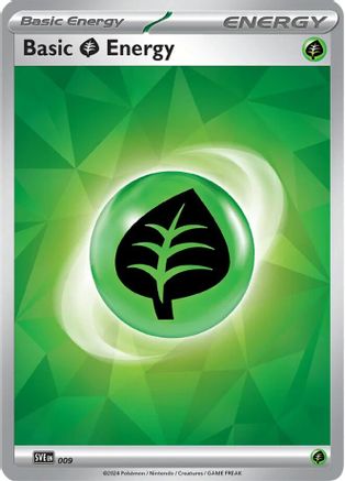 Basic Grass Energy - 009 (9) [SVE: Scarlet & Violet Energies] - Deck Out Gaming