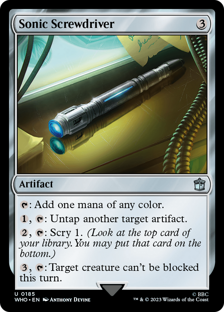 Sonic Screwdriver (0185) (185) [Doctor Who] - Deck Out Gaming