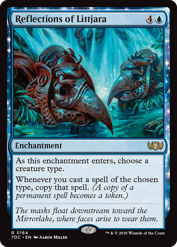 Reflections of Littjara (164) [Commander: Tarkir: Dragonstorm] - Deck Out Gaming