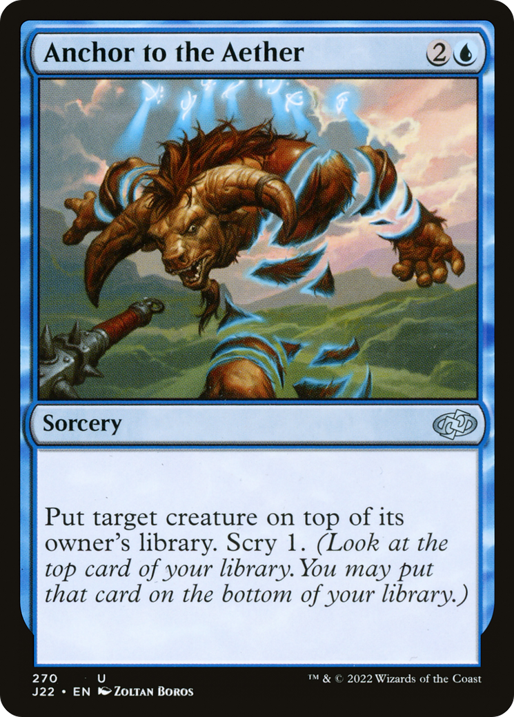 Anchor to the Aether (270) [Jumpstart 2022] - Deck Out Gaming