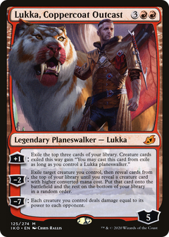 Lukka, Coppercoat Outcast (125) [Ikoria: Lair of Behemoths] - Deck Out Gaming