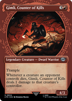 Gimli, Counter of Kills (804) [The Lord of the Rings: Tales of Middle-earth] foil - Deck Out Gaming
