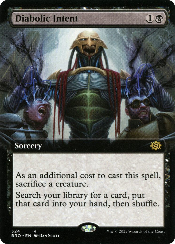Diabolic Intent (Extended Art) (324) [The Brothers' War] - Deck Out Gaming