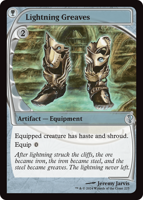 Lightning Greaves (Future Sight) (225) [Mystery Booster 2] foil - Deck Out Gaming